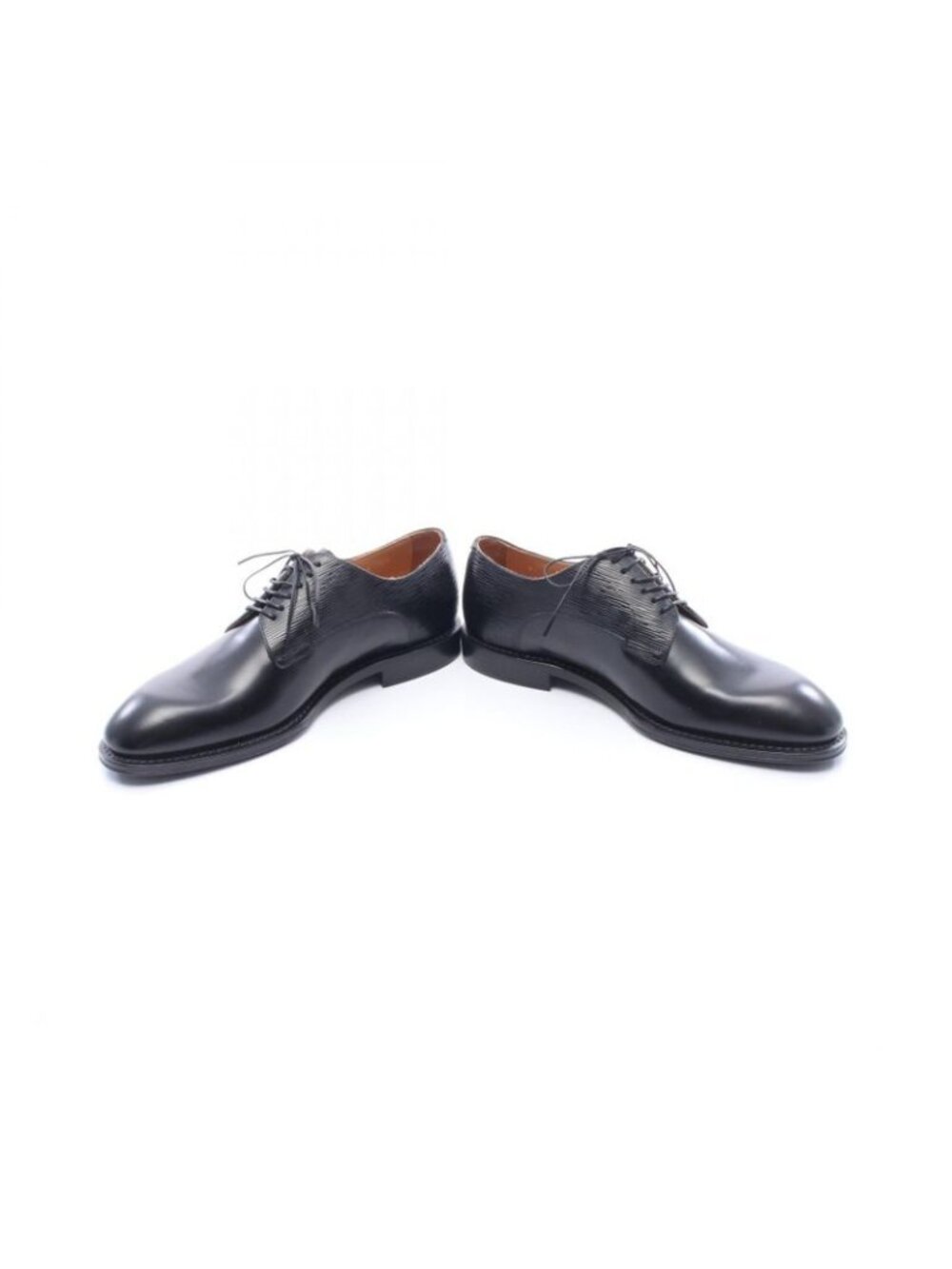 ★SOLD★ Louis Vuitton Dress Shoes Wall Street Line Dabi Epi Black Leather - Picture 3 of 7